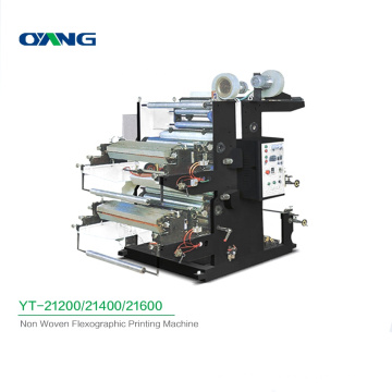 YT-21200 Flexible Letterpress Press 2 Color Flexographic Printing Machine, Flexo Printing Machine 2 Colors